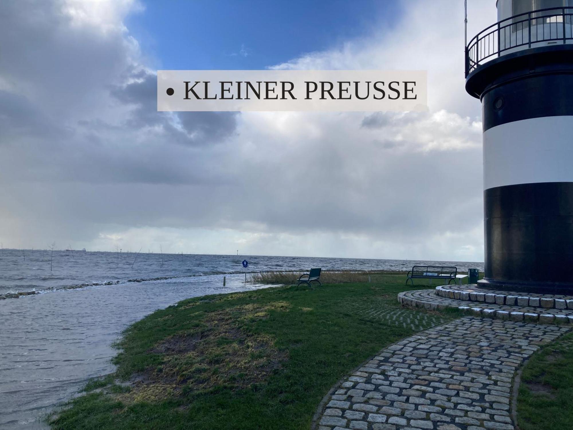 Haus Krabbe, Apartment 10, Naehe Bremerhaven, Fuer 1-2 Personen, 2 Schlafzimmer, Einzelbetten, Zweite Etage, Zentral Gelegen, Bis Zu 2 Hunden Kostenfrei Willkommen Wremen Exteriör bild