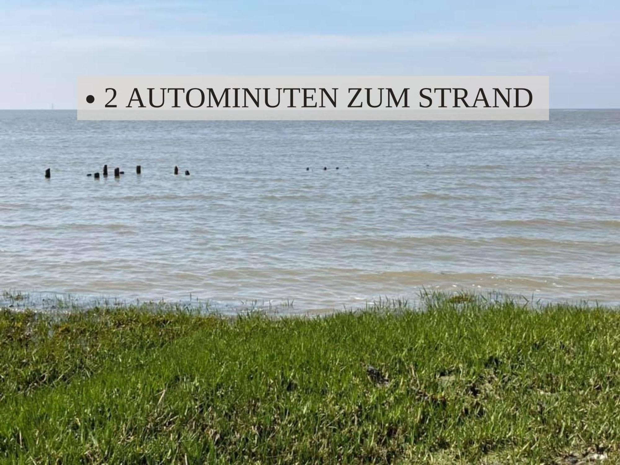 Haus Krabbe, Apartment 10, Naehe Bremerhaven, Fuer 1-2 Personen, 2 Schlafzimmer, Einzelbetten, Zweite Etage, Zentral Gelegen, Bis Zu 2 Hunden Kostenfrei Willkommen Wremen Exteriör bild